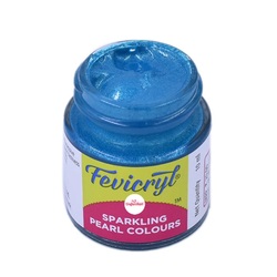 Fevicryl Sparkling Turquoise Blue 905 10ml